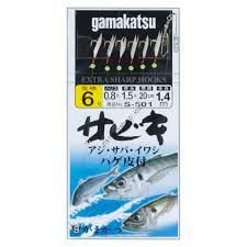 Gamakatsu Bald Skin Sabiki S501 3-0.4