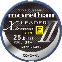 DAIWA Morethan Leader EX II Type-F (Fluoro) [Natural Clear] 25m #12 (40lb)