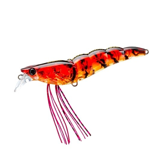 DUEL L-Bass Shrimp 90SS #06 GSRT Ghost Red Tiger