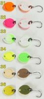 ROB LURE Babel Zero Weight Tune 0.4g #Ecstatic 36 Gold Kiwi