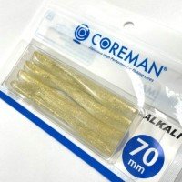 COREMAN Alkali Shad 70mm #018 Gold Pearl