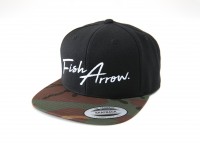 FISH ARROW Logo Flat Cap Black / Green