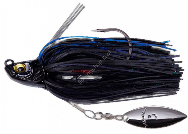 MEGABASS UOZE SWIMMER1 / 2oz BLACK BLUE
