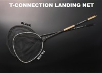 TIMON T-connection Landing Net #Black
