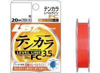 LINE SYSTEM Tenkara Level Line FC [Fluorescent Orange] 20m #3.5