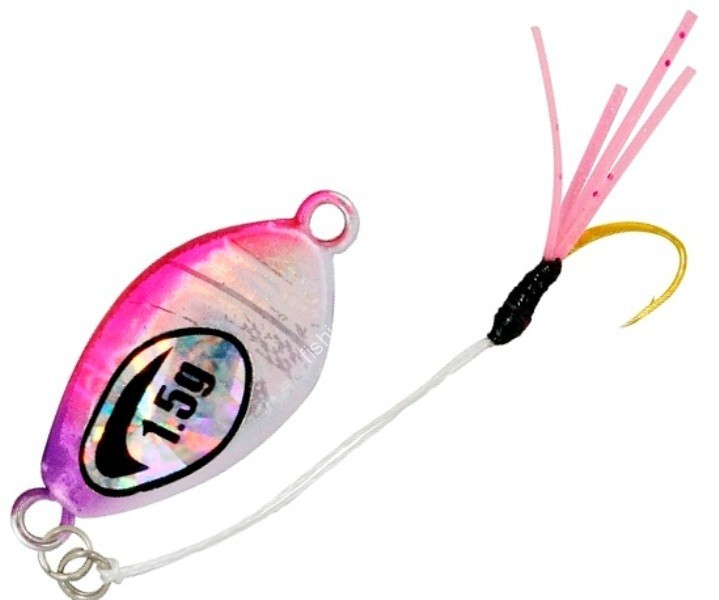 JACKALL Nanodrop 1.5g #HL Pink Back Silver