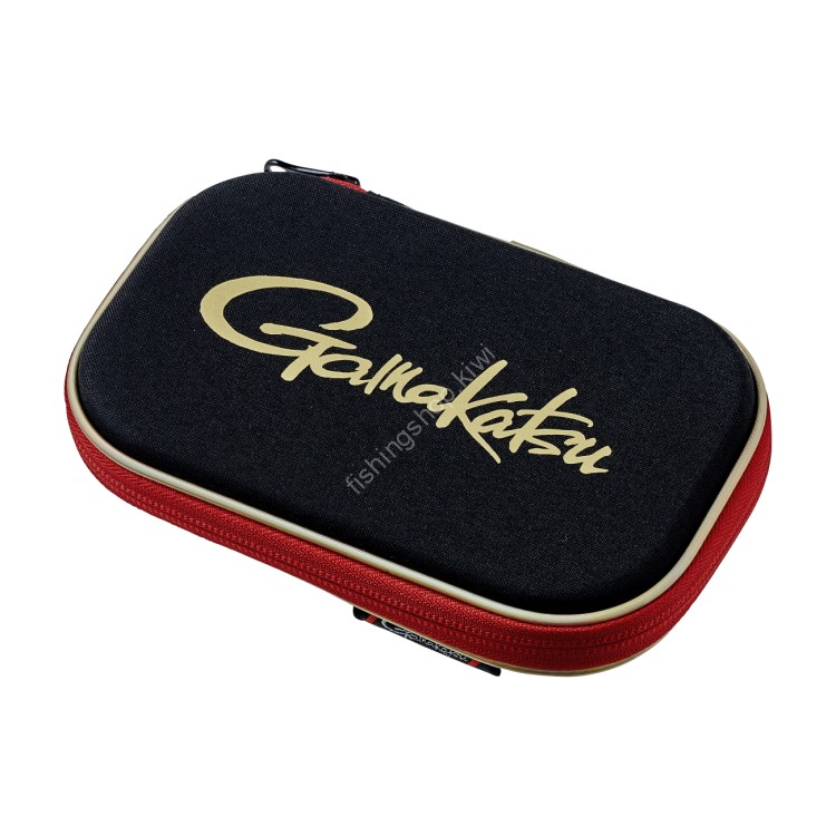 GAMAKATSU GM2585 Molded Fishing Pouch #Black x Red (Gamakatsu)