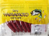 SMITH Gary Yamamoto Tail Less Grub Imo 40 #009 Red W/LG Red Flake