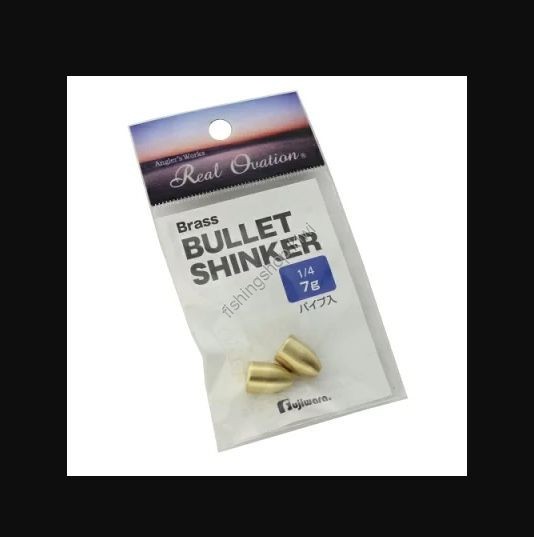 Fujiwara Brass Bullet Sinker 1 / 4(7g)