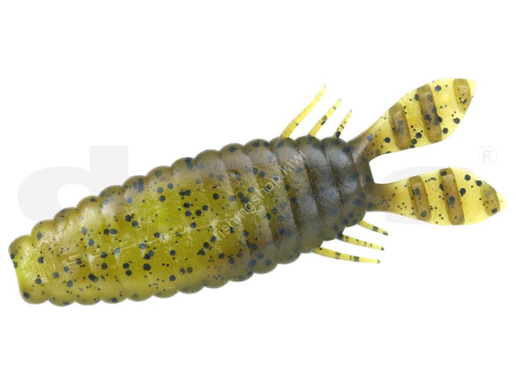 DEPS Bullslide 3.4" #52 Green Pumpkin Chart Ryu