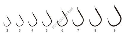 GAMAKATSU Herabuna Sure Rose [Brown] #9 (18pcs)