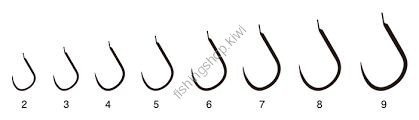 GAMAKATSU Herabuna Sure Rose [Brown] #9 (18pcs)