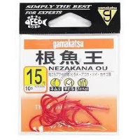 GAMAKATSU Nezakana Ou [Red] #15 (10pcs)