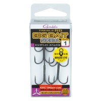 GAMAKATSU Treble RB Big Bait [Nano Smooth Coat] #1 (6pcs)