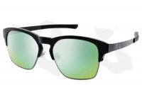 DEPS JIGEN Dimension Retros Square Gloss Black / EG Blue Mirror