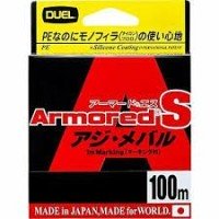 DUEL Armored S Aji Mebaru [Milky Pink] 100m #0.4 (6lb)