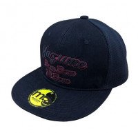 Mazume OBMZCP489 Flat Cap Mesh Logo Red F