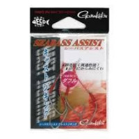 GAMAKATSU Seabass Assist Cast Jigging #1 (4pcs)