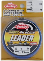 BERKLEY Super Fire Line Leader [Clear] 25m #1.5 (6lb)