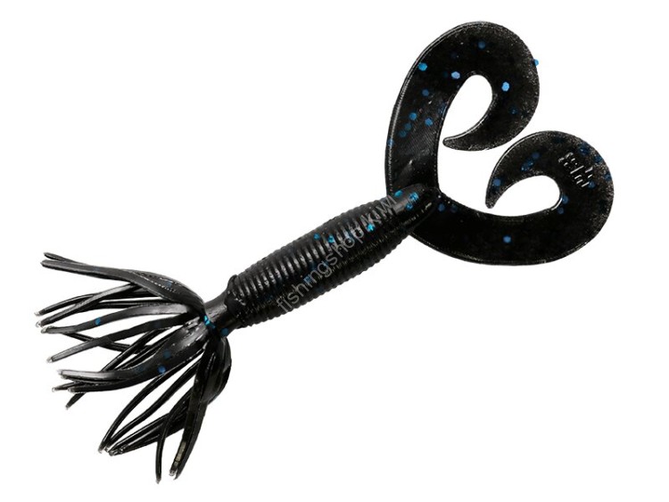 SMITH YB Flag Grab Double Tail 2.5'' 3.5g #021-021 Black Blue Flake (10pcs)