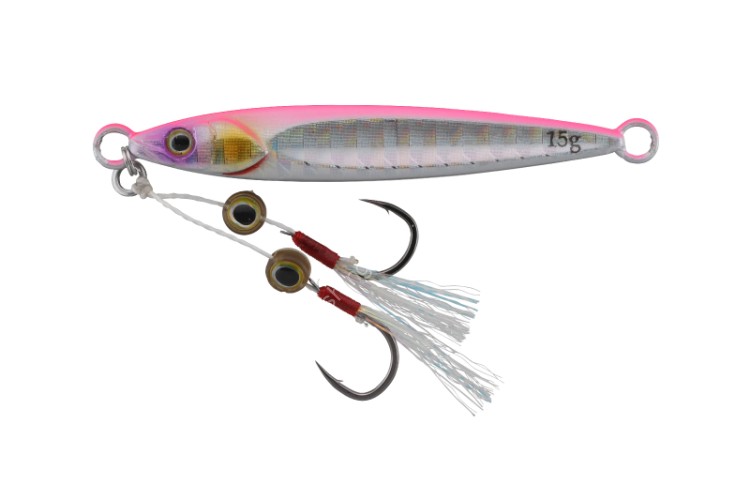 JACKALL Big Backer Fit Jig 15g #Pink Back / Border Holo