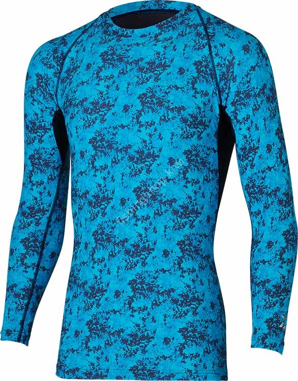 DAIWA DU-6021S Ice Dry Crew Neck Undershirt Bottom Ocean Camo XL