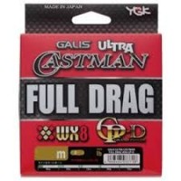 YGK Galis Ultra Castman Full Drag WX8 [Green] 200m #2.5 (48lb)