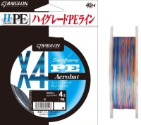 RAIGLON PE Acrobat x4 [10m x 5colors] 200m #2.5 (35lb)