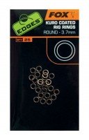 FOX EDGES Kuro Coated Rig Rings 3.7 Large (25pcs)