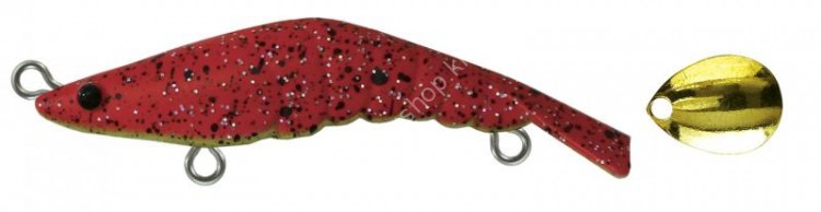 ZIP BAITS ZBL Zoea 49S Blade #259 Mad Fire Chart (Gold Blade)