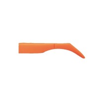 MAJOR CRAFT Shad Tail HMO-SHAD 4 inch # 031 Glow Orange