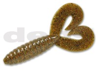 DEPS DeathAdder Grub Twin-Tail 4.5'' #46 Mud Shrimp