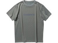 SHIMANO SH-021W Dry Logo T-shirt Short Sleeve (Sage Green) XS