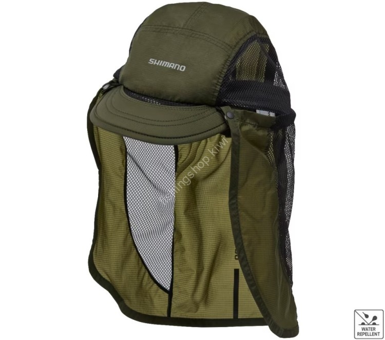 SHIMANO CA-042X Compact Shade Cap (Khaki) L