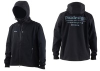 PAZDESIGN SJK-018 Stretch Warm Hoodie (Black/White) S