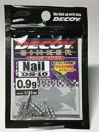 Decoy DS-10 DECOY Sinker Nail Type 0.9g