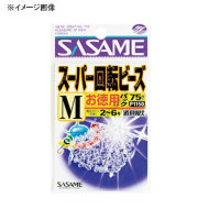 SASAME Super Rotating Beads P1150 [Clear] LL (60pcs)