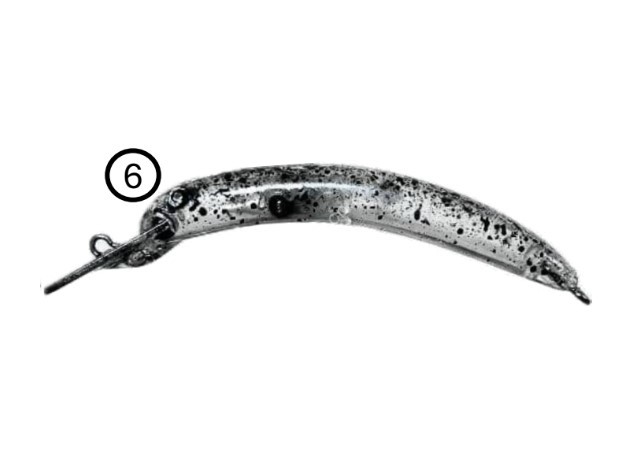 NABURAYA Ten-Nyoro 50F 2.1g #06 Black Quartz