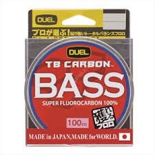 DUEL TB Carbon Bass [Clear] 100m #1.5 (6lb)