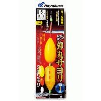 HAYABUSA Bullet Sayori Triple Shimori HA143 [Red] 1 Hook 3.5-0.8
