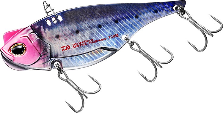 DAIWA Morethan Metal Fashad 100S #UV Adel Real Blue Pink Iwashi