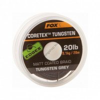 Fox Coretex tungsten matt coated braid 20lb