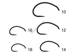 GAMAKATSU C12-B [Matte Black] #10 (20pcs)