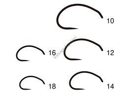 GAMAKATSU C12-B [Matte Black] #10 (20pcs)