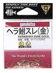 GAMAKATSU Herabuna Sure Rose [Gold] #3 (20pcs)