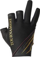 DAIWA DG-1024TW Tournament Cold Protection Gloves 3 Cut (Black) XL