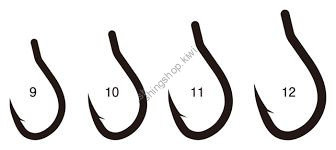 GAMAKATSU Kuwase Ring Eye #9 (14pcs)