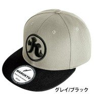 MARUKYU Flat Visor Cap 02 GY/BK