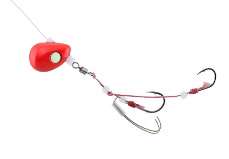 JACKALL TG BinBin Tenya Taimu Yudou No.5 #F-0015 Spark Red