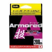 DUEL Armored Surf Casting [Yellow&Green&Red&Blue] 200m #0.6 (11lb)